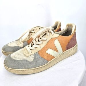 Veja V-10 Colorblock Sneakers‎ | Leather Suede Mesh | Women’s 9